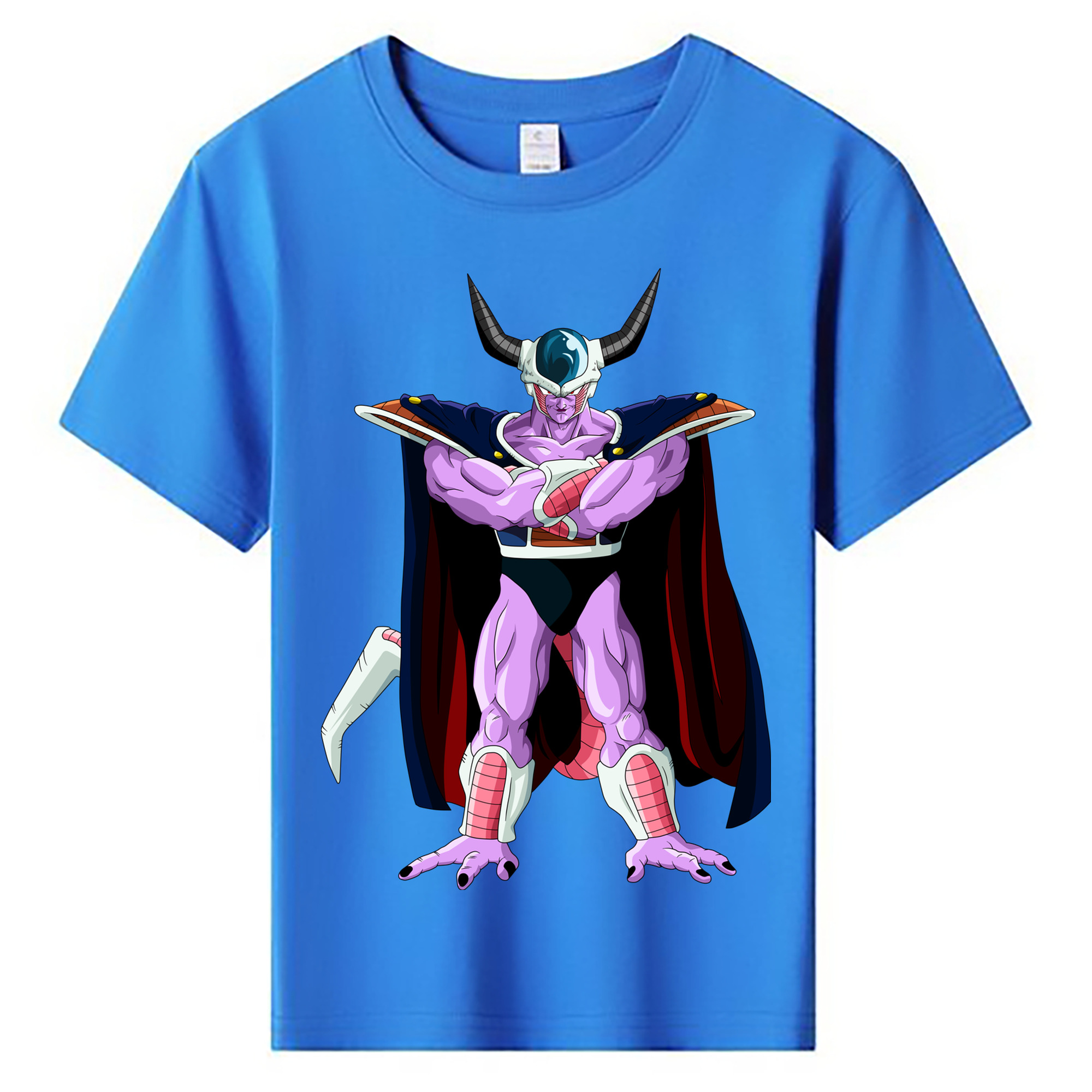 （画像用） ドラゴンボール コルド大王 DRAGON BALL King Cold 綿100％キッズTシャツ（フロントプリント）